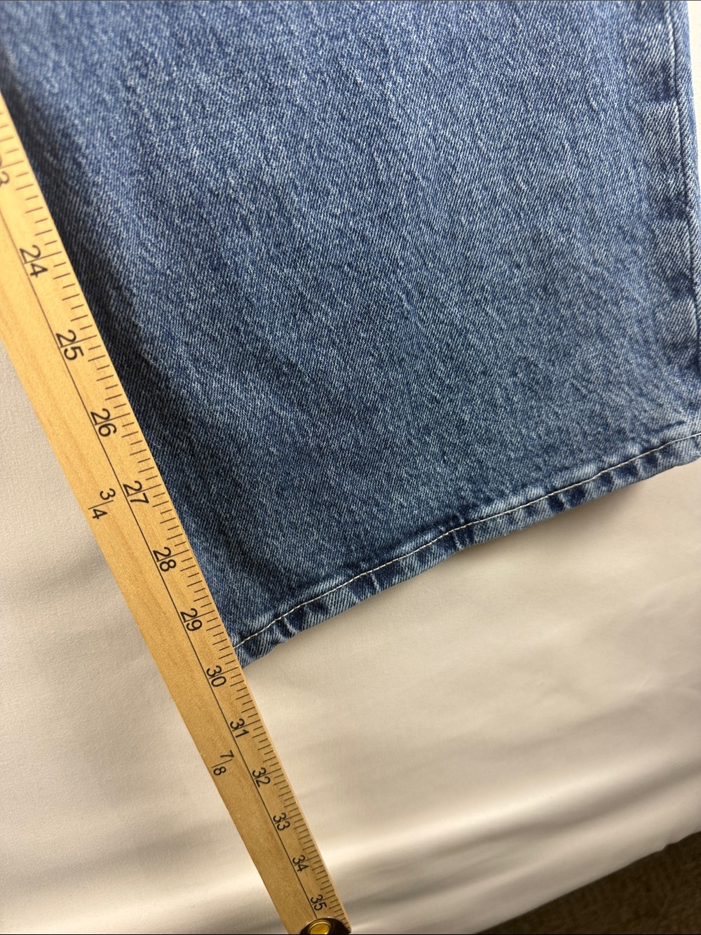 Free Assembly Super High Wide Leg Jeans Women's Size 6 - Picture 2 of 10